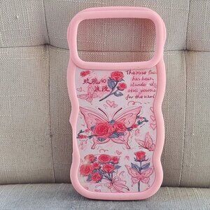 Unbranded Phone Case for 17 Pro Max Pink Rubber Fitted back Case New